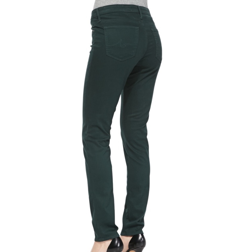 AG Adriano Goldschmied Prima Sateen Mid-Rise Jeans